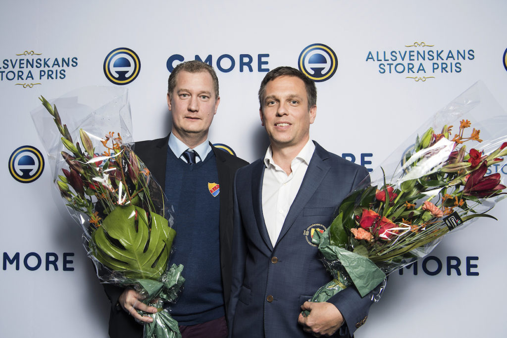 Årets bortasektion blev Djurgården, representerat av Mats Jonsson och Thomas af Geijerstam under Allsvenskans Stora Pris