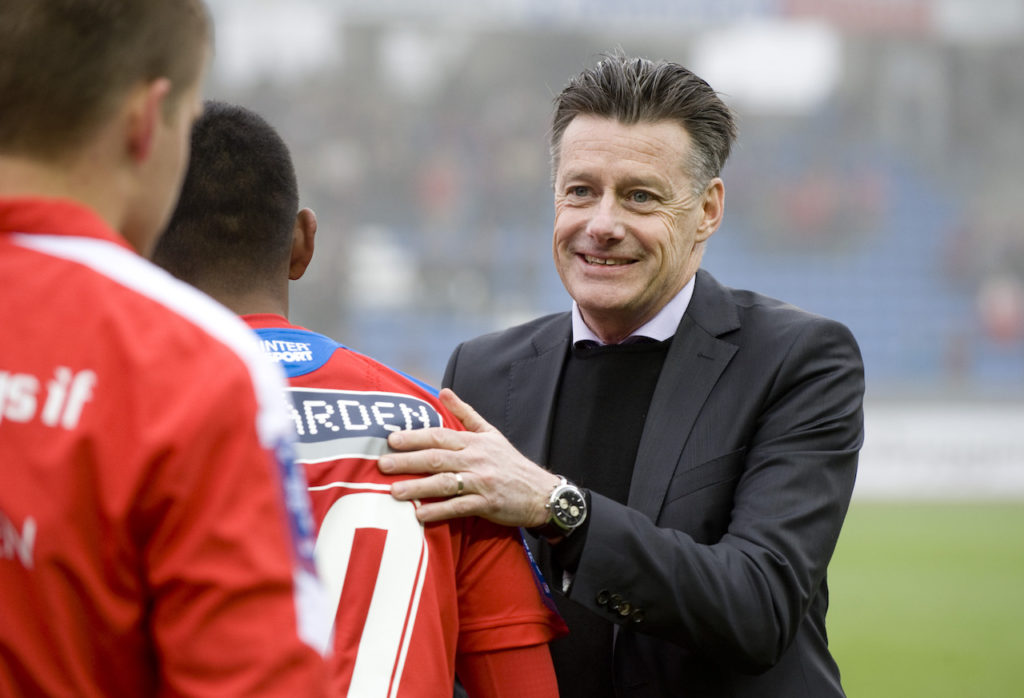 Stefan Lundin under Supercupen 2012 mellan Helsingborg och AIK. FOTO: Bildbyrårn